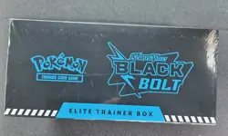 Pokemon Scarlet & Violet Black Bolt Elite Trainer Box ETB TCG Factory Sealed - Image 4