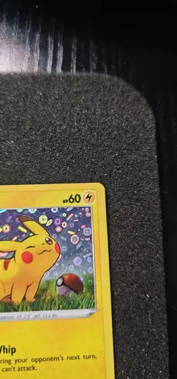 Pikachu SWSH039 Holo Black Star Promo Card NM Condition - Image 4