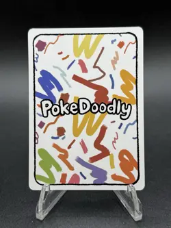 PokeDoodly Snorflax 108/151 1st Edition Card - Snorlax Fan Art - Image 2