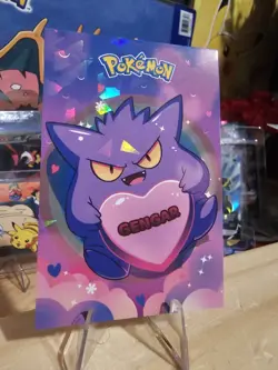 Pokemon Electric Pika Card Database - Gengar My Valentine Heart Photo Gallery - Image 1