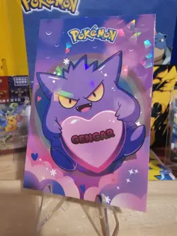 Pokemon Electric Pika Card Database - Gengar My Valentine Heart Photo Gallery - Image 2