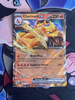 Charizard ex 6/165 Pokemon Card TCG 2023 Double Rare Holo EX/NM - Image 1
