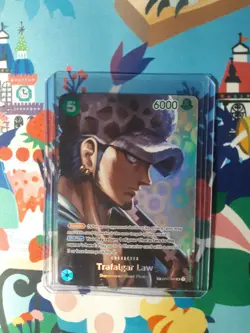 One Piece Card Game Trafalgar Law OP01-047 Alt Art(SP) - Kingdoms of Intrigue NM - Image 1