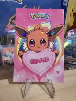 Pokemon Electric Pika Card Database - Eevee My Valentine Heart Photo Gallery - Image 1