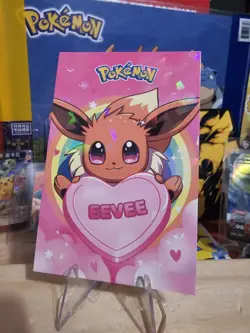 Pokemon Electric Pika Card Database - Eevee My Valentine Heart Photo Gallery - Image 3