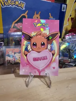 Pokemon Electric Pika Card Database - Eevee My Valentine Heart Photo Gallery - Image 4