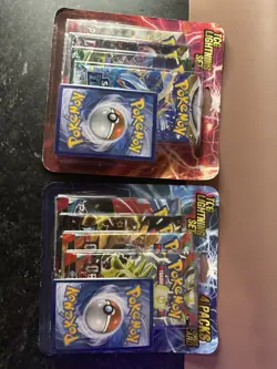Pokemon TCG Lightning Set 4 Booster Packs 1 Bonus Card - Image 4