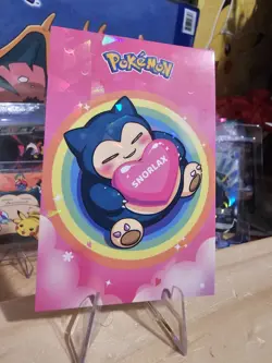 Pokemon Electric Pika Card Database - Snorlax My Valentine Heart Photo Gallery - Image 2
