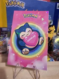 Pokemon Electric Pika Card Database - Snorlax My Valentine Heart Photo Gallery - Image 3