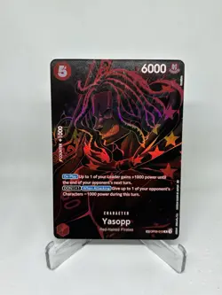 One Piece TCG - Yasopp (SP) Foil - Legacy of the Master (OP-12) - #OP09-013 NM/M - Image 1