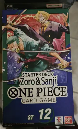 ONE PIECE CARD GAME - ZORO AND SANJI - ST12 STARTER DECK ENGLISH. LOT OF 5 - Image 1