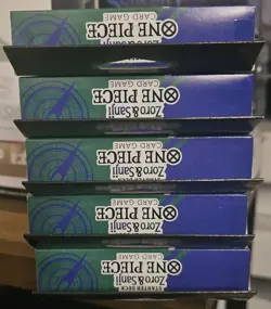 ONE PIECE CARD GAME - ZORO AND SANJI - ST12 STARTER DECK ENGLISH. LOT OF 5 - Image 3