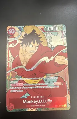 Monkey.D.Luffy (English Version 1st Anniversary Set) ST10-006 One Piece... - Image 1