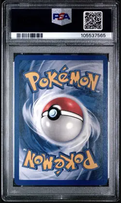 (SWIRL) 2000 DARK DRAGONITE 5/82 TEAM ROCKET HOLO POKEMON PSA 7 - Image 2