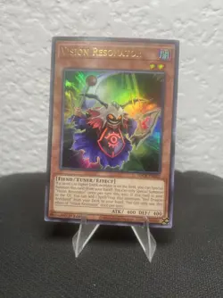 Vision Resonator (SDCK-EN002) Ultra Rare Holo Yu-Gi-Oh! Konami Card - NM - Image 1