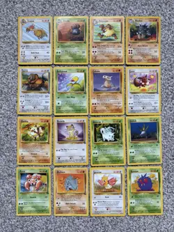 Pokemon Card Bundle Base Set Base Set 2 Jungle Fossil Rocket X65 Cards No Dupes - Image 3