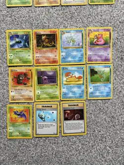 Pokemon Card Bundle Base Set Base Set 2 Jungle Fossil Rocket X65 Cards No Dupes - Image 4