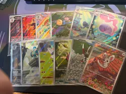 Pokemon TCG Card Illustration Rare Bundle Black Bolt NM IR Holo - Image 1