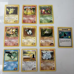 Vintage Pokemon 2000 Gym 10 Card Bundle All Mint/NM Condition - Image 1