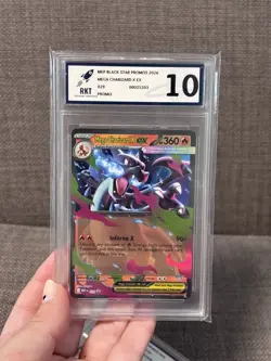 Bundle 2 Pokemon Card Slabs Bundle RKT Graded 10 Charizard Ex X And Y Promo EN - Image 3