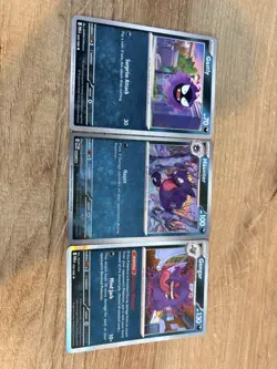 Pokemon Card X3 Bundle Set of Gastly Haunter Gengar 2026 - Image 1
