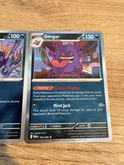 Pokemon Card X3 Bundle Set of Gastly Haunter Gengar 2026 - Image 4