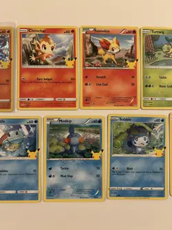 Pokemon TCG McDonald's 25th Anniversary Card Bundle 2x Holo 9x None Holo - Image 3