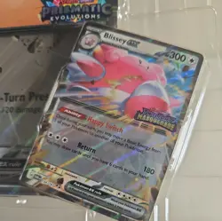 Pokemon TCG: Snorlax EX 076 and Blissey Ex 134 Stamped Holo 3 Card Bundle! - Image 2