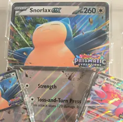 Pokemon TCG: Snorlax EX 076 and Blissey Ex 134 Stamped Holo 3 Card Bundle! - Image 4