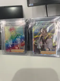 Professor's Research Holo Pokemon Go Card 084/078 Secret & 078/078 Bundle - Image 5