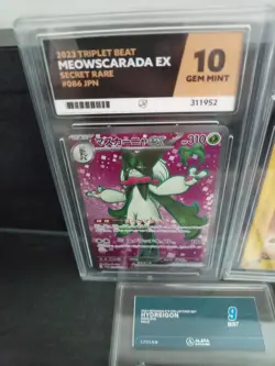 Pokemon TCG Graded Card Bundle x 11.Ace, get graded,tg free Aura slabs see pics - Image 3