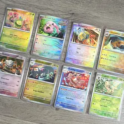 Pokemon TCG Prismatic Evolutions 16 Card Bundle (4 Masterball & 12 Pokeball) - Image 1