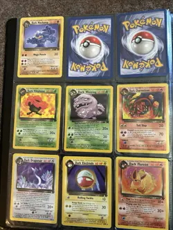 Pokemon TCG WOTC Non-Holo Card Bundle Rocket, Base Set 2, Fossil And Gym Heroes - Image 2