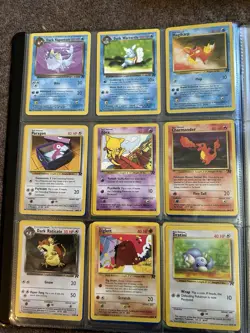Pokemon TCG WOTC Non-Holo Card Bundle Rocket, Base Set 2, Fossil And Gym Heroes - Image 4