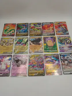 Pokemon Card Lot X21 Ultra Rare V ex VSTAR Holo Shiny Bundle Joblot Collection - Image 1