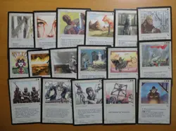 The Dark (1994) Almost Complete Set MTG (118 Cards) Mostly NM Near Mint *Read * - Image 3
