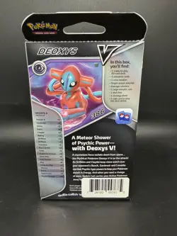 Deoxys V Battle Deck Pokemon TCG with 60 Card Deck New - Image 3