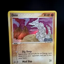 Onix 65/115 ex Unseen Forces Reverse Holo Stamped Pokemon Card - Image 3