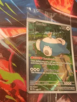 Snorlax SVP EN 051 Black Star Promo Scarlet & Violet Pokemon 151 Card - SEALED - Image 3