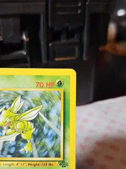 Scyther 1st Edition 26/64 Jungle LP++ - Pokemon TCG Card Rare Non-Holo - Image 3
