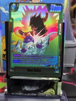 Dragon Ball Super Fusion World Son Goku FP-027 (Alternate Art) FW Promotion Card - Image 1