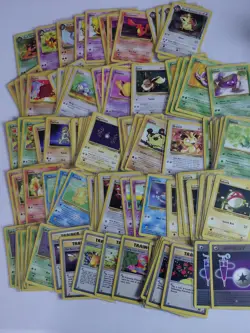 Vintage Team Rockets Bulk Pokemon Cards Lot - Image 1