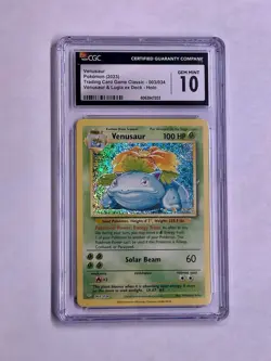 CGC 10 Venusaur 003/034 Trading Card Game Classic Collection Holo Eng 2023 - Image 1