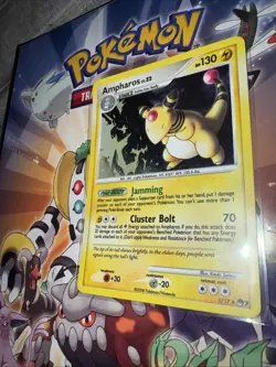 Ampharos 1/17 Scale Holo Rare Card Pop Series - Image 1