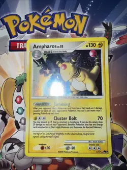 Ampharos 1/17 Scale Holo Rare Card Pop Series - Image 2