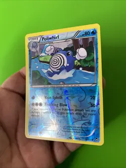 Poliwhirl 16/111 Furious Fists Reverse Holo Pokemon Card LP+ - Image 4