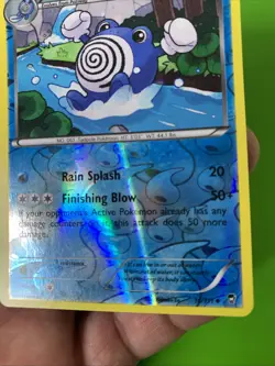 Poliwhirl 16/111 Furious Fists Reverse Holo Pokemon Card LP+ - Image 5