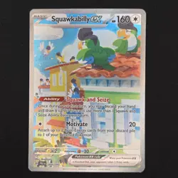 Pokemon TCG Card Squawkabilly ex 264/193 Paldea Evolved SIR Holo - NM - Image 1
