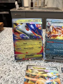 Set Of 5 Oversize Pokemon Cards - Image 2