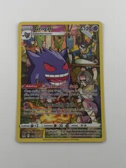 Pokemon TCG Squirtle Stellar Crown Illustration Card 148/142 and Gengar TG06 - Image 4